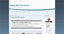Desktop Screenshot of enjoythetervueren.de